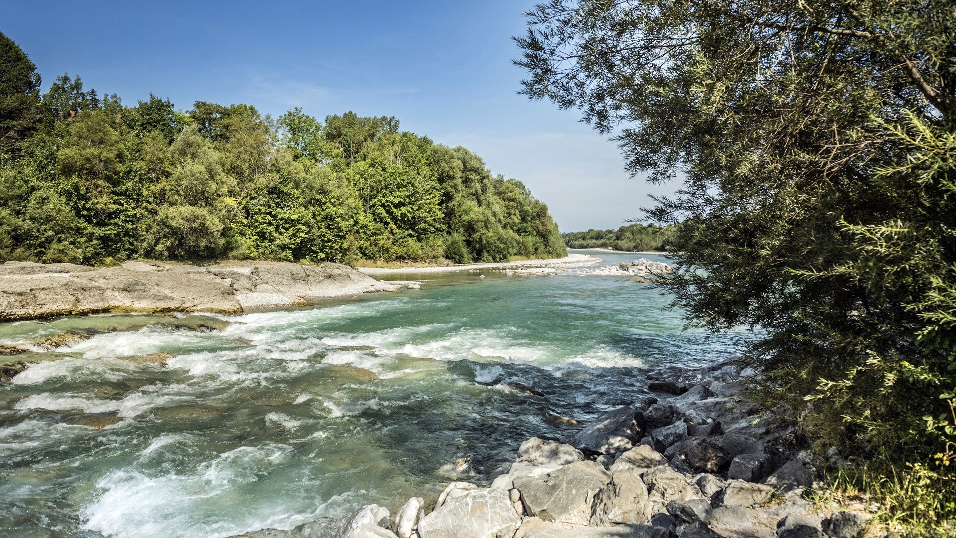 Einer der letzten Wildflüsse in Deutschland , © Archiv Tölzer Land Tourismus|Peter v. Felbert