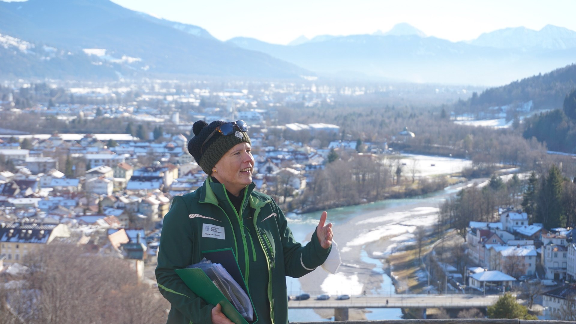 Bei  einer Ranger-Tour, © Landratsamt Bad Tölz-Wolfratshausen|S. Walter